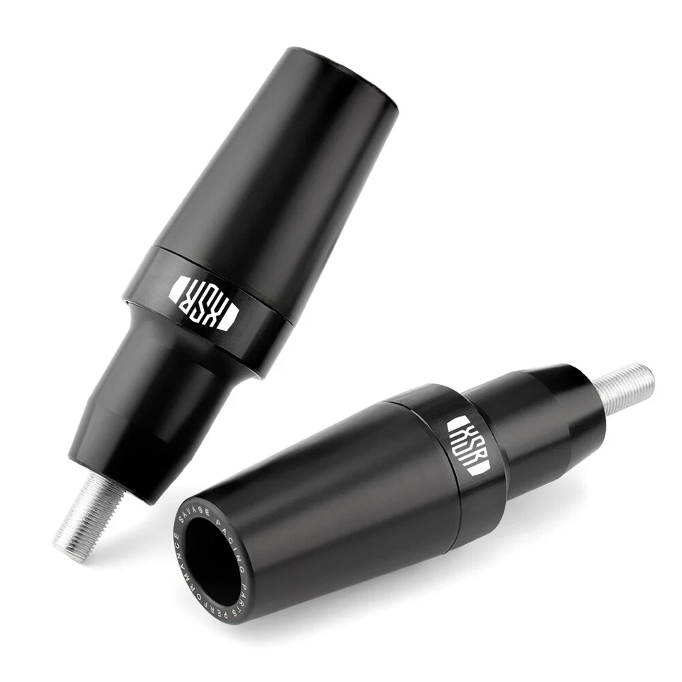 Protector de choque deslizadores de marco CNC con logotipo XSR para Yamaha XSR 700 2016-2024 XSR700 Foto 3 de 4