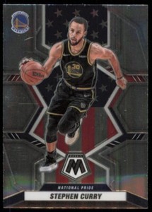2021-22 Panini Mosaic National Pride #247 Stephen Curry  Golden State Warriors