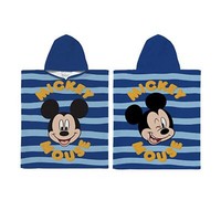Mickey Mouse Handtuch Kapuzen Poncho Kinder Bade Strand Pool 100% Cotton Disney