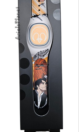 Disney Parks Star Wars Rebel Alliance Han Solo & Chewi MagicBand+ Plus Unlinked - Bild 2 von 2