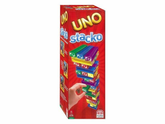 Mattel UNO Stacko Complete Game - 43535 for sale online | eBay Australia