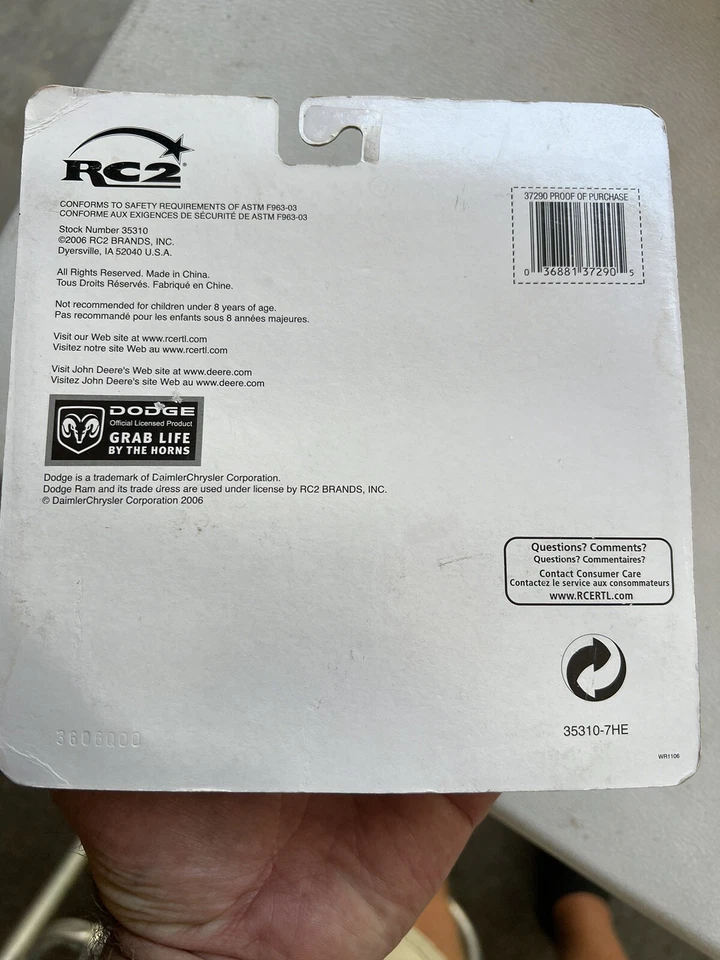 2006 John Deere 3 Piece Truck And Horse Set - Image 3 of 4