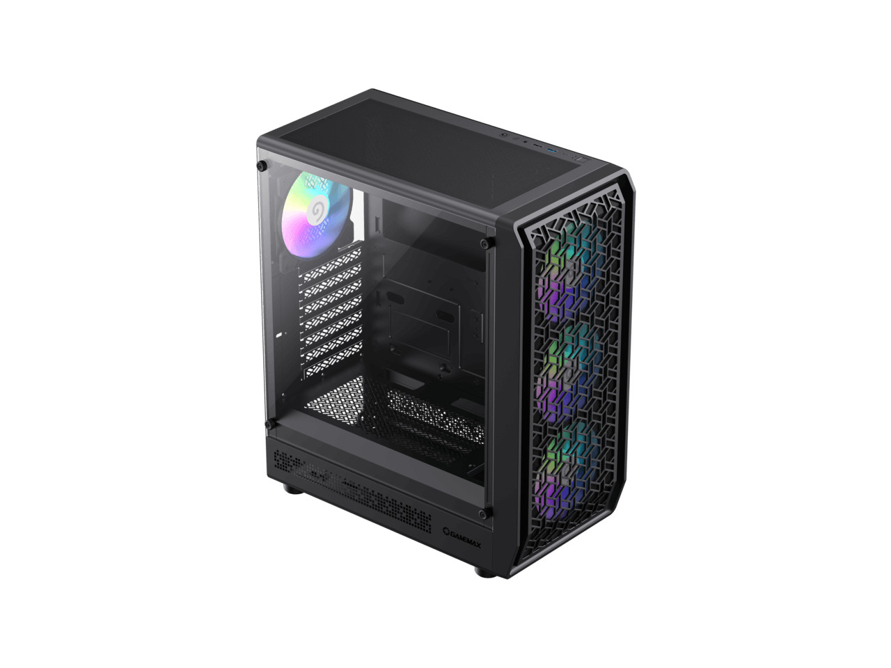 Корпус для ПК GAMEMAX Forge AB Premium Mid Tower ATX-черный