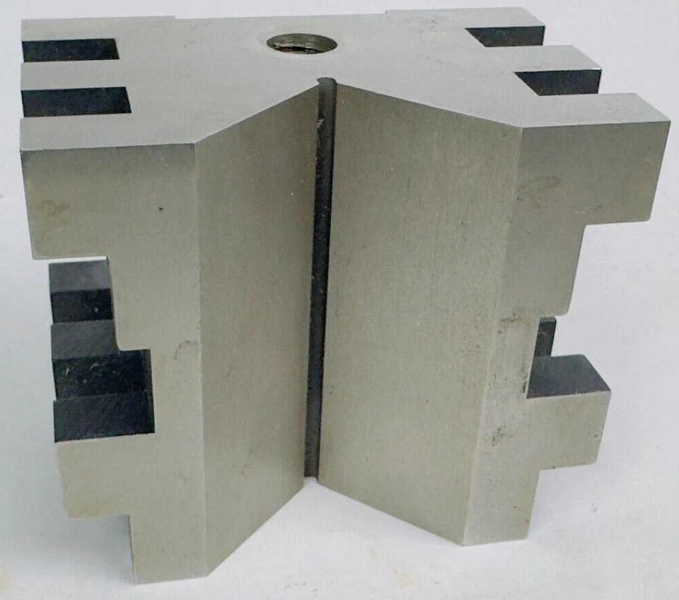 Juego de abrazaderas Starrett Machinist V-Block 2" x 1-7/16" x 1-9/16" acero endurecido nuevo Foto 2 de 4