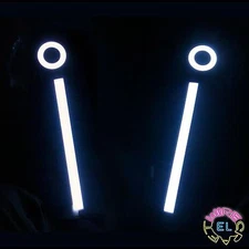EL Tape TRON SET = 2 x 25cm Tape + EL Hoops + Driver - Tron Fancy Dress Costume
