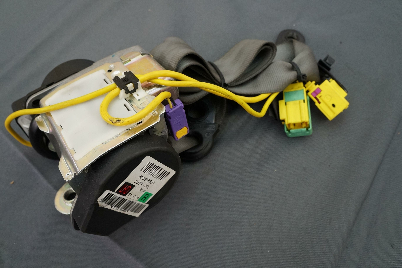 Front Right Passenger Seat Belt 3W5857706 Bentley Flying Spur 2006