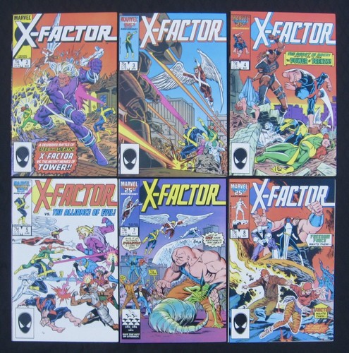 Lote X-FACTOR #1 - 12 + Anual - #6 1er Apocalipsis (Clave Marvel 1986-87) 9,2 casi nuevo- - Imagen 8 de 11