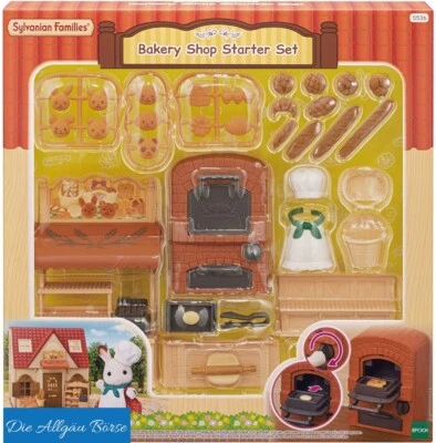 Sylvanian Families 5536 Bäckerei Set f. Starter Haus Bakery Family Epoch Neu OVP
