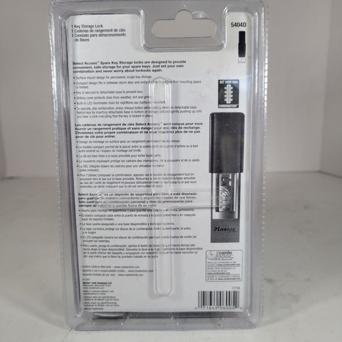 Master Lock Select Access Spare Key Storage Box Combination Lock Real Estate NEW - Picture 4 of 7