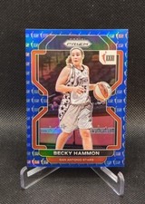 2022 Panini Prizm WNBA #165 Becky Hammon W25 Blue Prizm /149 Aces Stars