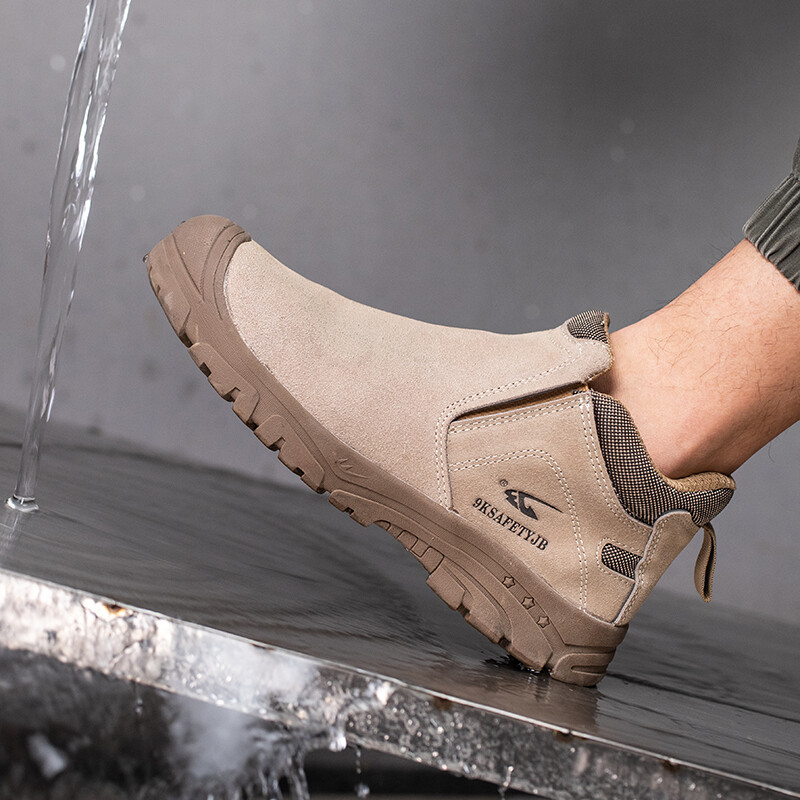 Mens Waterproof Work Boots Composite toe Safety Shoes Indestructible Non Slip