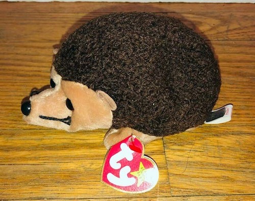 Ty Beanie Babies Prickles Hedgehog Plush Stuffed Animal Vintage 1998 NWT - 第 1/2 張圖片