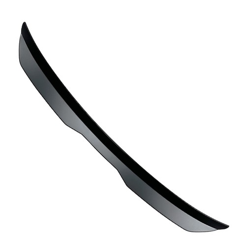 Matte Black Universal Car Rear Roof Lip Spoiler Wing For Hatchback SUV MPV - Picture 2 of 7