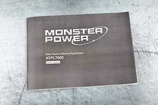 Monster Power HTPS 7000 Home Theater Reference Power Source Owener's Guide
