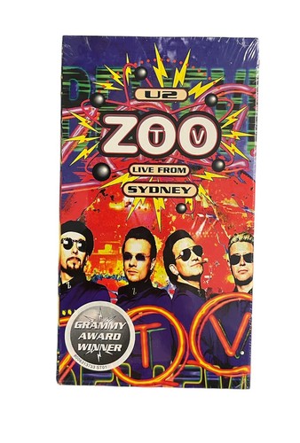 U2 Zoo TV Live From Sydney (VHS, 1994) NEW SEALED VHS - Bild 1 von 3