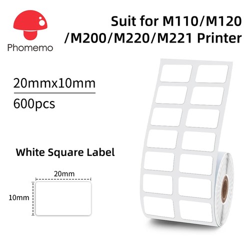 LOT Portable Label Printer Thermal Self-Adhesive Sticker Printer Mobile Pocket - Picture 36 of 38