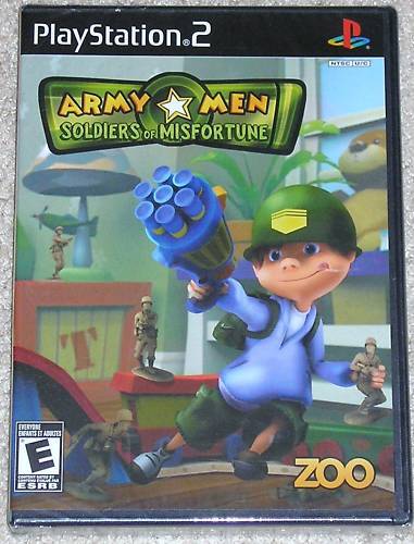 Jogo Army Men: Soldiers of Misfortune - PS2