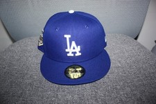 Gorra ajustada New Era MLB Los Angeles Dodgers 2025 Serie Mundial Campeones 7 3/8