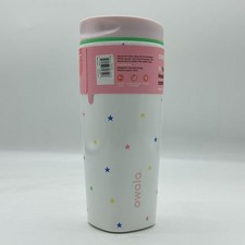 Owala "Give Me the Tea" Birthday Bash 20oz Smooth Sip Slider Ceramic Lined Stars