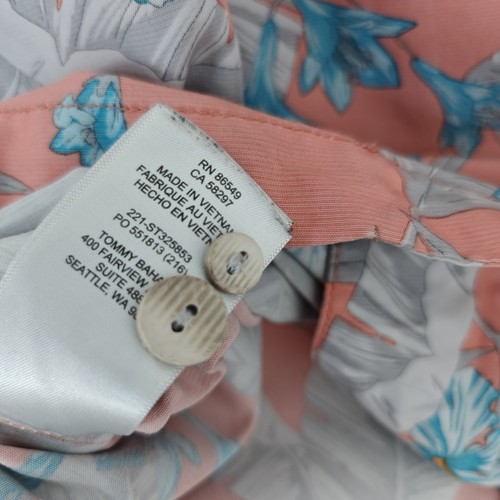 Tommy Bahama Island Zone Coconut Point Hibiscus Floral Hawaiian Shirt Size Large - Picture 10 of 10