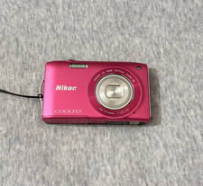 Nikon COOLPIX S3300 Strawberry Pink 6x Zoom 16.0MP Digital Camera NIKKOR