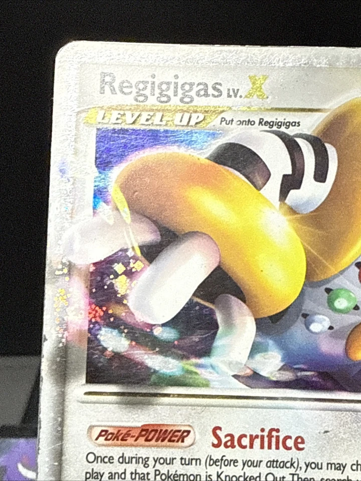 Pokemon Card Regigigas LV. X DP30 Black Star Promo Diamond & Pearl Played - Image 3 of 4