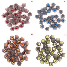 30pcs Earbuds replacement silicone earphone noise cancelling earbud ca JNCHA WO