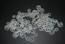 40 EZ HOOK CHRISTMAS LIGHT GUTTER/SHINGLE CLIPS -NO ORIGINAL BOX