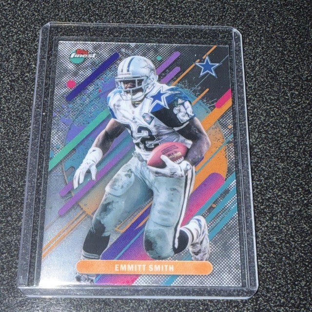 2025 Topps Finest Performance Emmitt Smith Dallas Cowboys #295 Insert