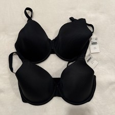 2 pack - Nursing Bra Motherhood Intimates Black 32DDD New MSRP 26.98/ea