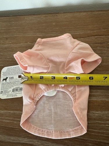 Bond & Co Pink Dog Shirt Clothing With How Size XXS - Picture 7 of 7