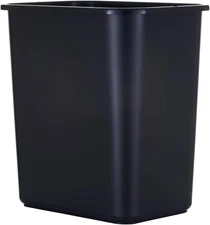United Solutions 13 Quart / 3.25 Gallon Space-Efficient Trash Wastebasket, Fits 