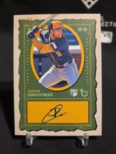 2024 Topps Green Refractor Sp /99 Jackson Chourio Rookie Auto Rc