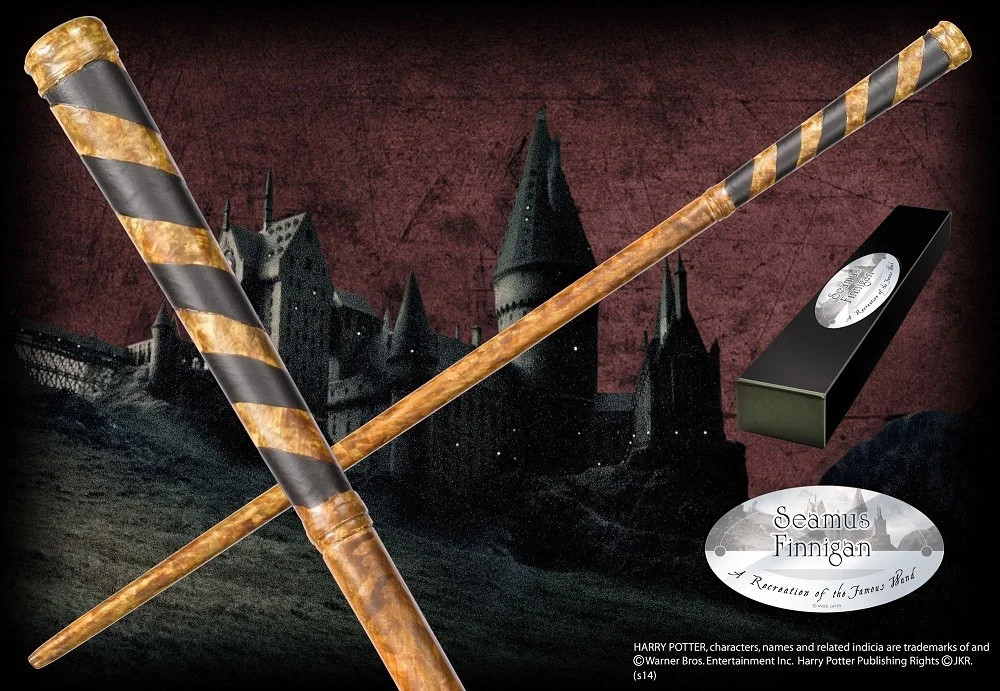 Baguette magique Seamus Finnigan Noble Collection idée cadeau Gryffondor