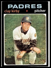 1971 Topps #333 Clay Kirby