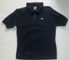 Lacoste Mens Pique Polo Shirt Navy Blue Short Sleeve Size 4 Medium L1212