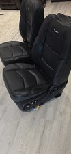 2016 Cadillac Escalade Front Seats Black Leather Oem No Headrest 2016 Cadillac Escalade Front Seats Black Leather Oem No Headrest