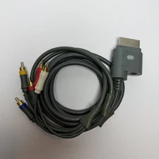Microsoft Xbox 360 Component HD AV Cable X801255-100 HDTV TV Audio Video Cord