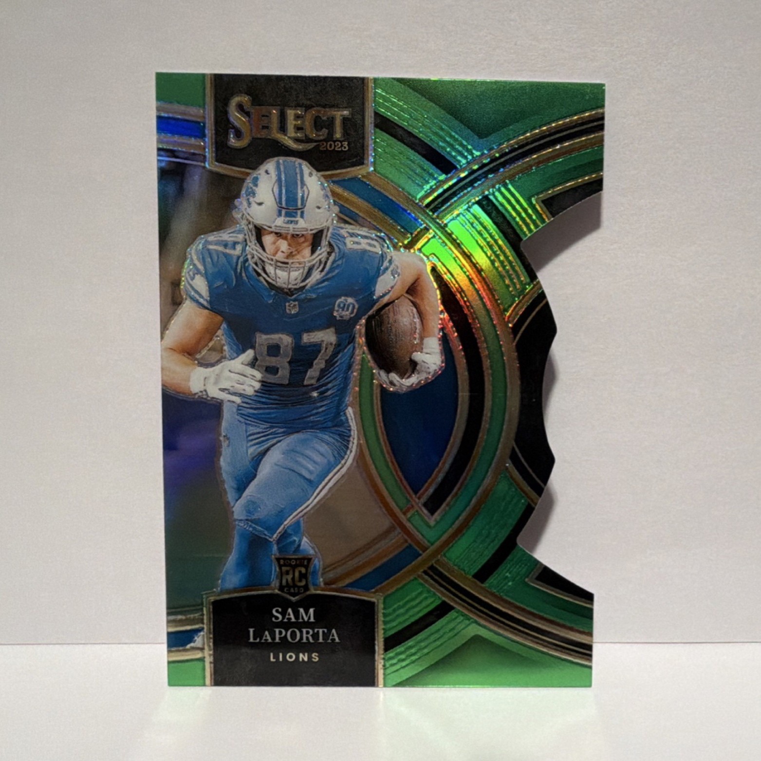 Panini 2023 Select Premier Sam LaPorta Neon Green Prizm #106 /499 RC