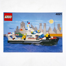 Lego 4021 Police Patrol Vintage 1991 - Instruction Book Only