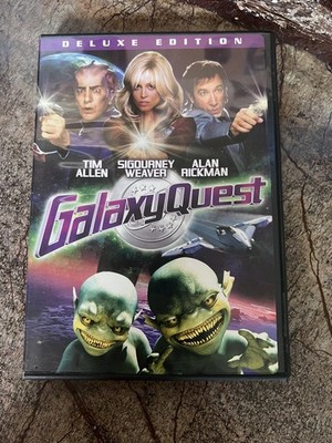 Galaxy Quest DVD 2000 Deluxe Edition Tim Allen Sigourney Weaver Alan Rickman
