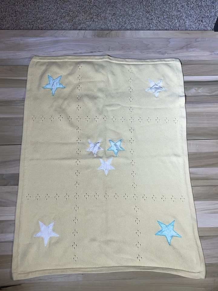 Vintage Gymboree Y2K Años 90 Unisex Amarillo Tejido Bebé Blakey Con Estrella Foto 4 de 4