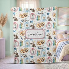 Radiant Frozen Elsa Anna Fleece Blanket And Gift For Friend