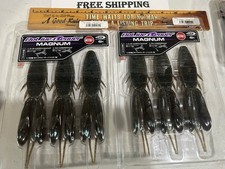 LOT OF 2 PACKS OF O.S.P Worm DoLive Beaver Ma...