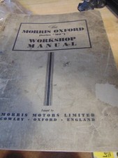 Morris Oxford Series MO original Workshop Manual 1951