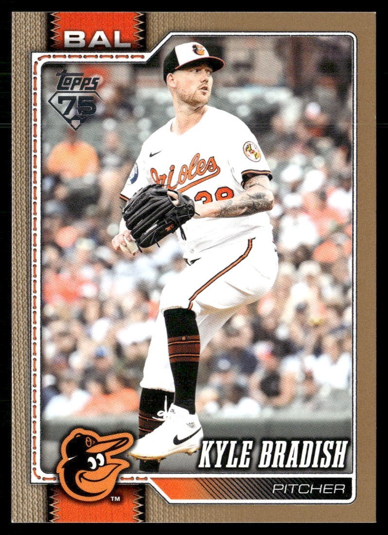 2026 Topps #647 Kyle Bradish Gold #/2026