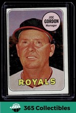 1969 Topps Joe Gordon Kansas City Royals MLB Baseball