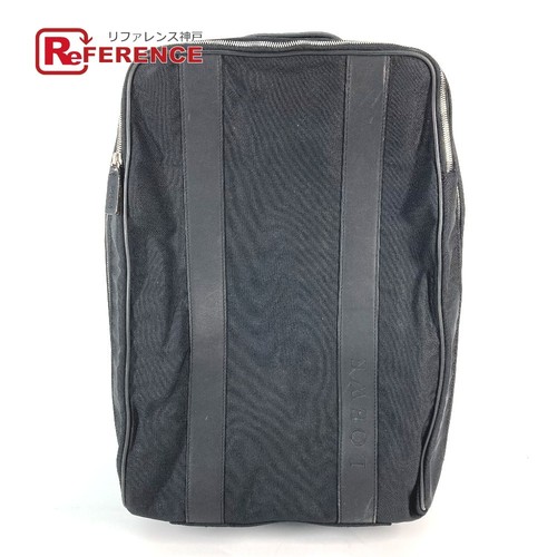 LOEWE Anagram Suitcase Logo Travel Bag 2 Wheel Carry Bag Black Men's Used