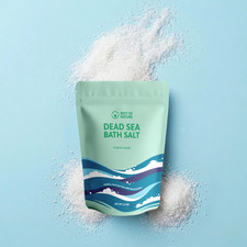 Dead Sea Bath Salt - Coarse - Pure  Natural - Mineral Soak - Relaxing