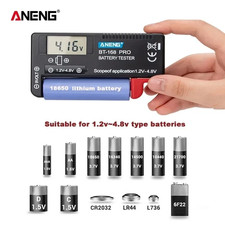 Battery Volt Tester Checker For Small Batteries AA AAA C D 9V 1.5V
